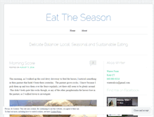 Tablet Screenshot of eattheseason.com